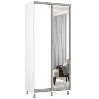 Шкаф Mobildor-Lux Aron 100 x 60см x 230 / ЛДСП / White