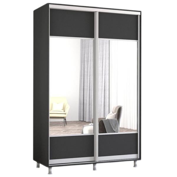 Dulap Mobildor-Lux Aron 130 x 60 x 200 / PAL / Antracit photo 1