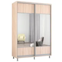 Шкаф Mobildor-Lux Aron 160 x 60см x 200 / ЛДСП / Sonoma