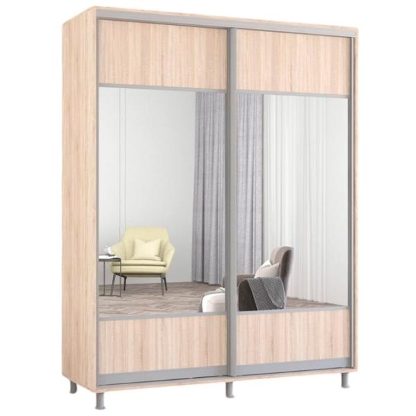 Dulap Mobildor-Lux Aron 180 x 60 x 200 / PAL / Sonoma photo 1