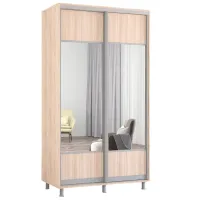 Dulap Mobildor-Lux Aron 120 x 60 x 230 / PAL / Sonoma