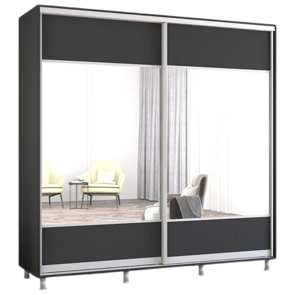 Dulap Mobildor-Lux Aron 220 x 60 x 240 / PAL / Antracit photo 1