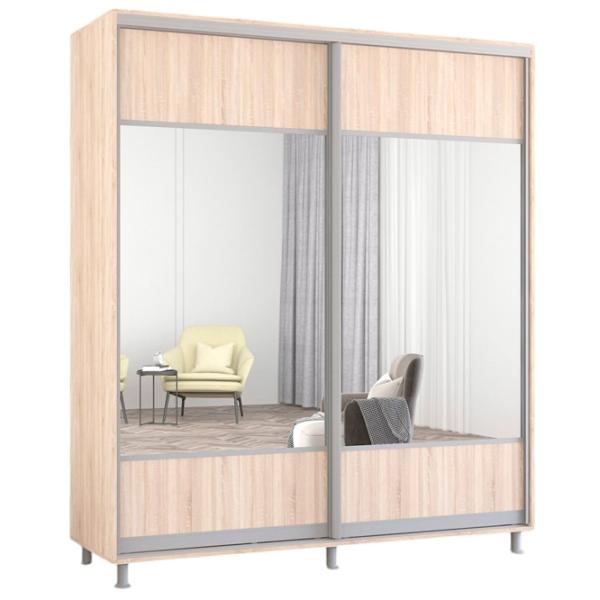Dulap Mobildor-Lux Aron 200 x 60 x 240 / PAL / Sonoma photo 1
