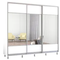Шкаф Mobildor-Lux Aron 250 x 60см x 230 / ЛДСП / White