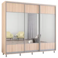 Шкаф Mobildor-Lux Aron 240 x 60см x 210 / ЛДСП / Sonoma