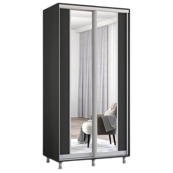 Dulap Mobildor-Lux Aron K2 100 x 60 x 200 / PAL / Antracit photo 1