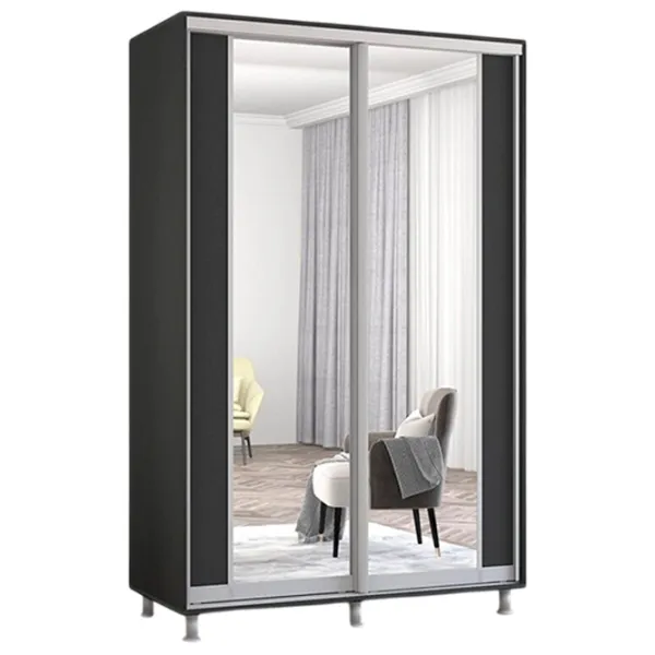 Dulap Mobildor-Lux Aron K2 140 x 60 x 200 / PAL / Antracit photo 1
