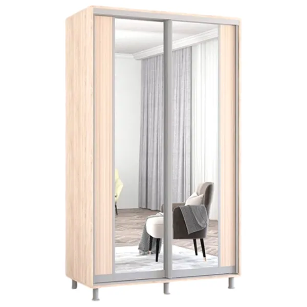 Dulap Mobildor-Lux Aron K2 130 x 60 x 200 / PAL / Sonoma photo 1