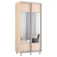 Шкаф Mobildor-Lux Aron K2 100 x 60см x 210 / ЛДСП / Sonoma