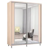 Шкаф Mobildor-Lux Aron K2 170 x 60см x 210 / ЛДСП / Sonoma