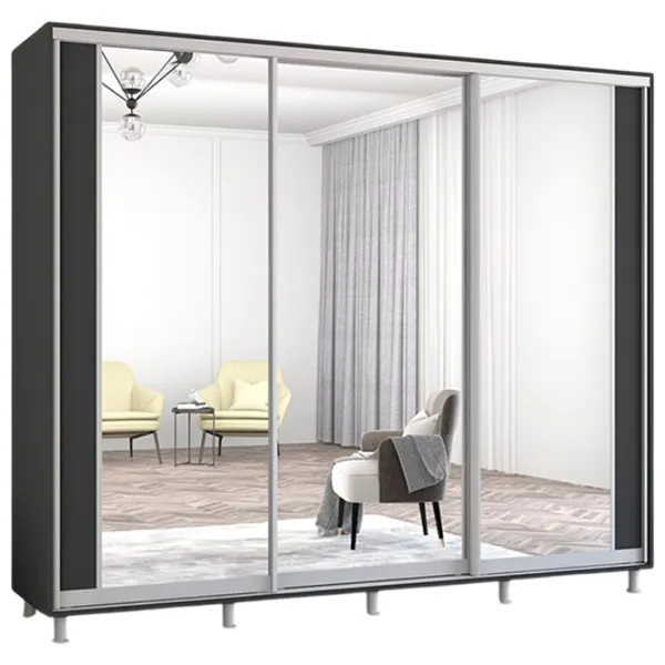 Dulap Mobildor-Lux Aron K2 270 x 60 x 240 / PAL / Antracit photo 1