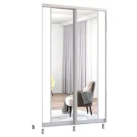 Шкаф Mobildor-Lux ARON P K2 140 x 60см x 240 / ЛДСП / Белый