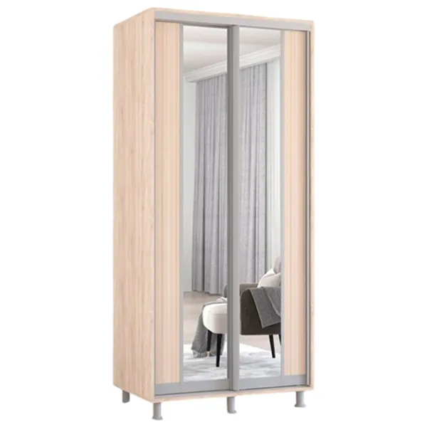 Dulap Mobildor-Lux ARON S K2 100 x 60 x 200 / PAL / Sonoma photo 1
