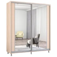 Шкаф Mobildor-Lux ARON S K2 190 x 60см x 200 / ЛДСП / Sonoma