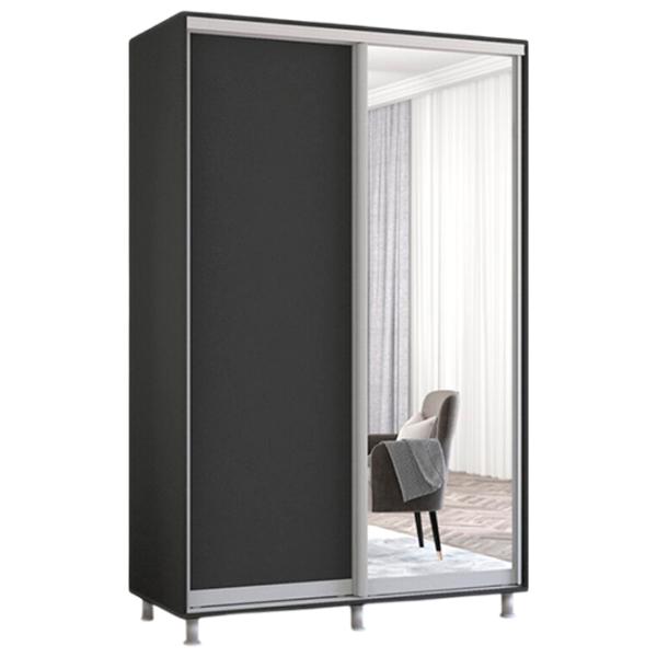 Dulap Mobildor-Lux Aron 140 x 60 x 240 / PAL / Antracit photo 1