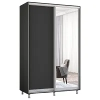 Dulap Mobildor-Lux Aron 140 x 60 x 240 / PAL / Antracit
