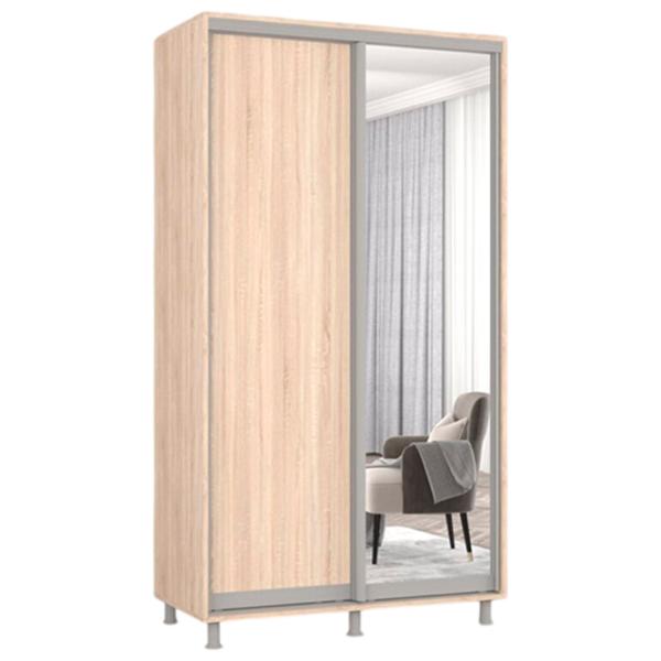 Dulap Mobildor-Lux Aron 130 x 60 x 210 / PAL / Sonoma photo 1