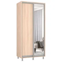 Dulap Mobildor-Lux Aron 100 x 60 x 220 / PAL / Sonoma