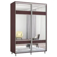 Шкаф Mobildor-Lux ARON P 150 x 60см x 230 / ЛДСП / Венге