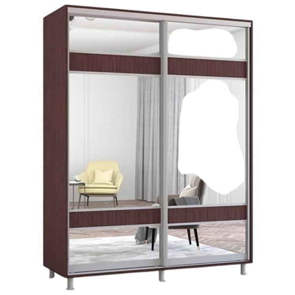 Dulap Mobildor-Lux ARON P 180 x 60 x 240 / PAL / Wenghe photo 1