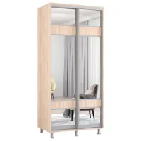 Dulap Mobildor-Lux ARON P 100 x 60 x 200 / PAL / Stejar Sonoma
