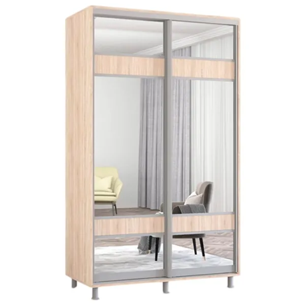 Dulap Mobildor-Lux ARON P 140 x 60 x 210 / PAL / Stejar Sonoma photo 1