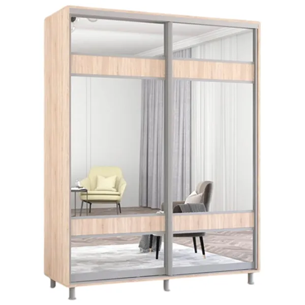 Dulap Mobildor-Lux ARON P 180 x 60 x 210 / PAL / Stejar Sonoma photo 1