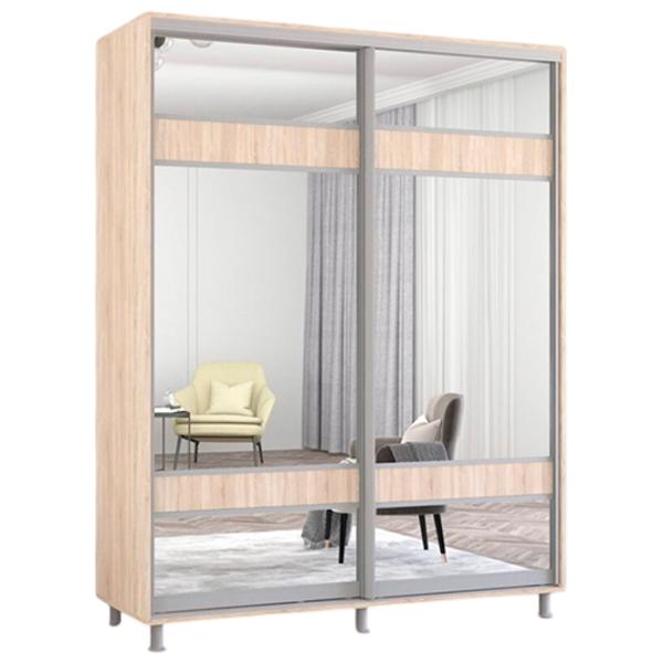 Dulap Mobildor-Lux ARON P 180 x 60 x 230 / PAL / Stejar Sonoma photo 1