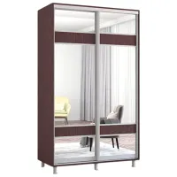 Dulap Mobildor-Lux ARON P 130 x 60 x 200 / PAL / Wenghe