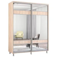 Dulap Mobildor-Lux Aron K3 170 x 60 x 210 / PAL / Stejar Sonoma