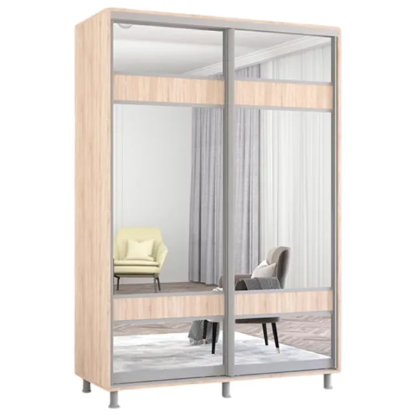 Шкаф Mobildor-Lux Aron K3 150 x 60см x 230 / ЛДСП / Дуб Сонома photo 1