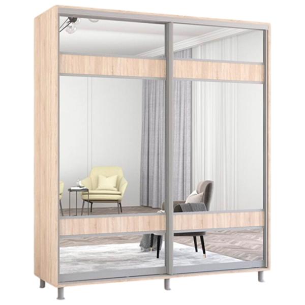 Dulap Mobildor-Lux Aron K3 200 x 60 x 200 / PAL / Stejar Sonoma photo 1