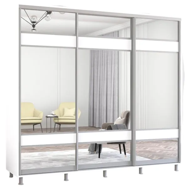Dulap Mobildor-Lux Aron K3 240 x 60 x 230 / PAL / White photo 1