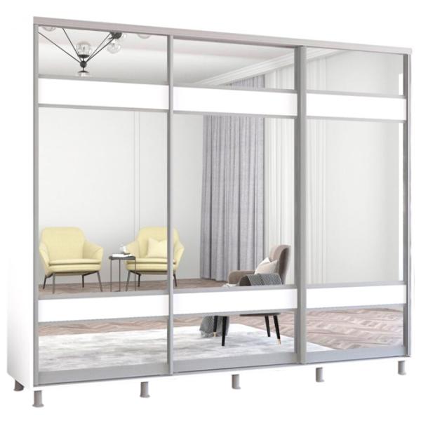 Dulap Mobildor-Lux Aron K3 260 x 60 x 230 / PAL / White photo 1
