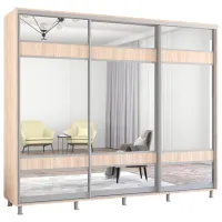 Dulap Mobildor-Lux Aron K3 260 x 60 x 200 / PAL / Stejar Sonoma