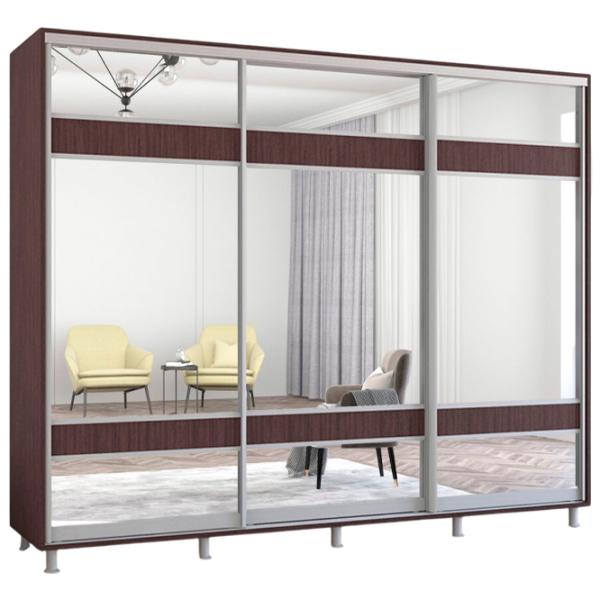 Dulap Mobildor-Lux Aron K3 270 x 60 x 210 / PAL / Wenghe photo 1