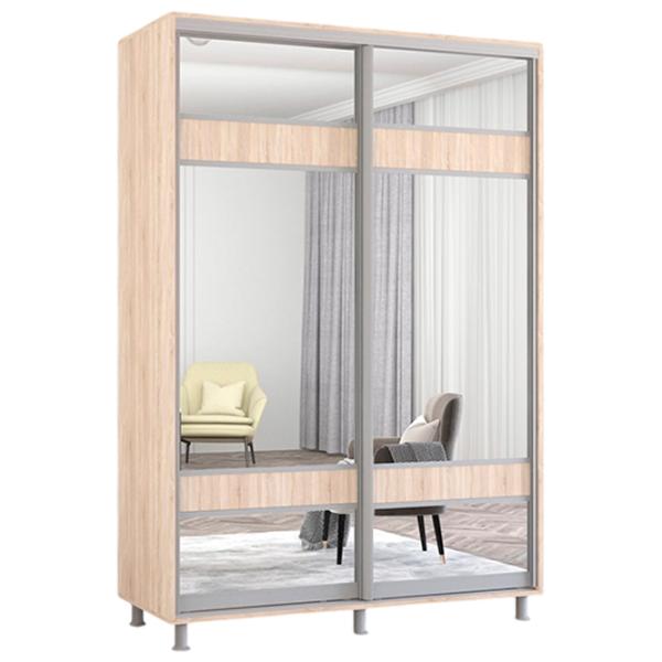 Dulap Mobildor-Lux ARON S 150 x 60 x 200 / PAL / Sonoma photo 1
