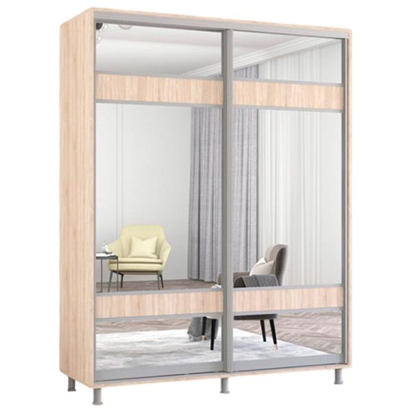 Шкаф Mobildor-Lux ARON S 160 x 60см x 210 / ЛДСП / Sonoma photo 1