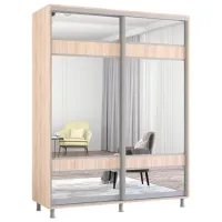Шкаф Mobildor-Lux ARON S 160 x 60см x 210 / ЛДСП / Sonoma