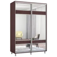 Шкаф Mobildor-Lux ARON S 150 x 60см x 210 / ЛДСП / Венге