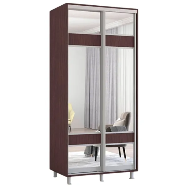 Dulap Mobildor-Lux ARON S 100 x 60 x 230 / PAL / Wenghe photo 1