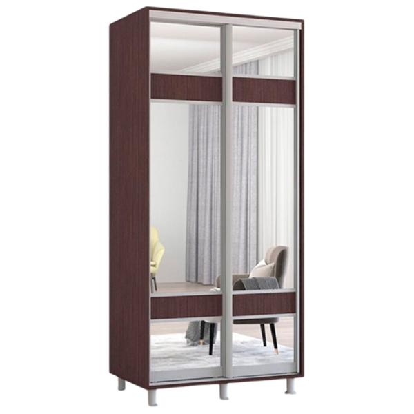 Dulap Mobildor-Lux ARON S 100 x 60 x 230 / PAL / Wenghe photo 1