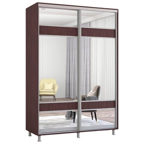 Шкаф Mobildor-Lux ARON S 150 x 60см x 240 / ЛДСП / Венге photo 1