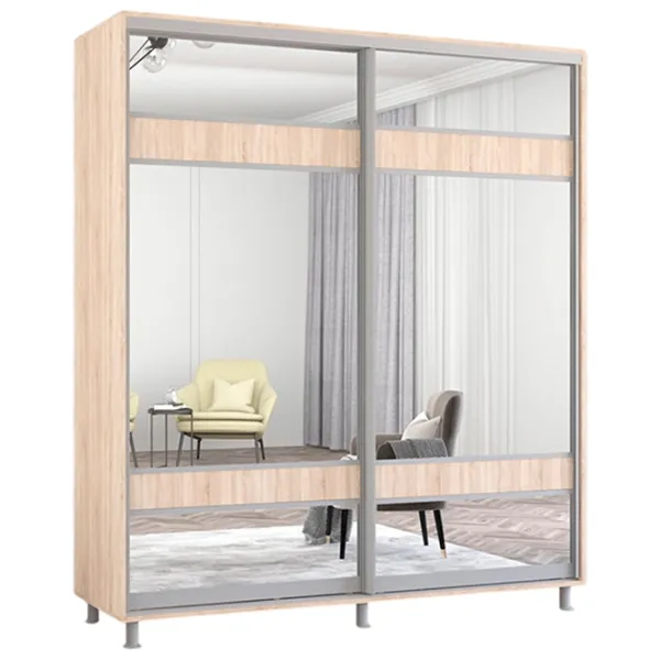 Dulap Mobildor-Lux ARON S 190 x 60 x 230 / PAL / Sonoma photo 1