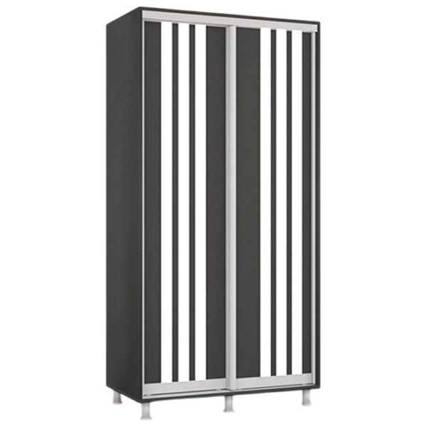 Шкаф Mobildor-Lux Aron 100 x 60см x 200 / ЛДСП / Antracit photo 1