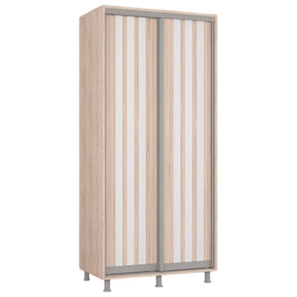 Dulap Mobildor-Lux Aron 100 x 60 x 210 / PAL / Sonoma photo 1