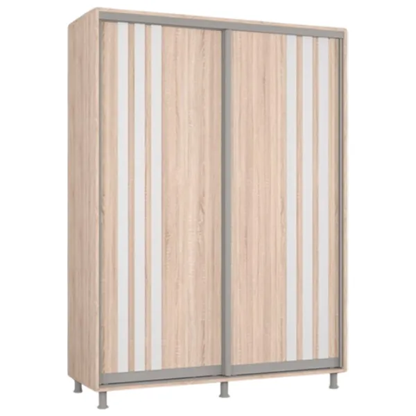Dulap Mobildor-Lux Aron 170 x 60 x 230 / PAL / Sonoma photo 1