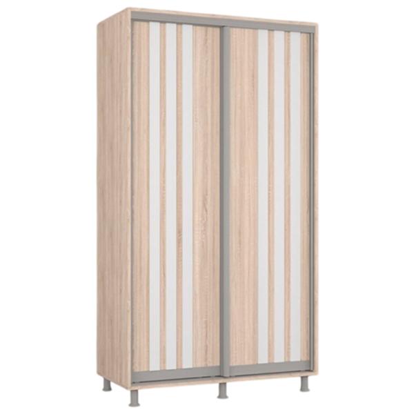 Dulap Mobildor-Lux Aron 130 x 60 x 240 / PAL / Sonoma photo 1