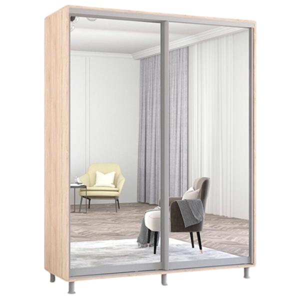 Шкаф Mobildor-Lux Aron 160 x 60см x 200 / ЛДСП / Дуб Сонома photo 1 Шкаф Mobildor-Lux Aron 160 x 60см x 200 / ЛДСП / Дуб Сонома photo 1