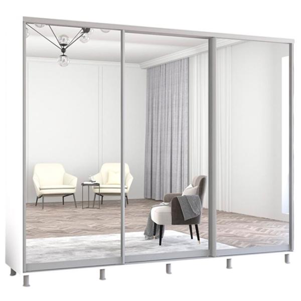 Dulap Mobildor-Lux Aron 270 x 60 x 240 / PAL / Alb photo 1